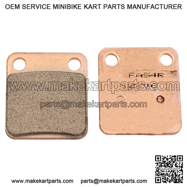 2008-2010 Yamaha YFM350 FGW Grizzly IRS 4x4 ATV Severe-Duty Front Brake Pads (For: Yamaha)