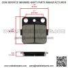 Front & Rear Brake Pads for Honda TRX300EX Fourtrax 300Ex 1993-2008 - Image 3