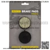 Brake Pad Set for Yamaha Exciter II LE Venture GT Phazer SR540 Center Organic (For: Yamaha)