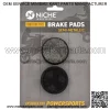 Brake Pad Set for Yamaha VK540 Phazer Venture Ovation Rear Semi-Metallic (For: Yamaha)