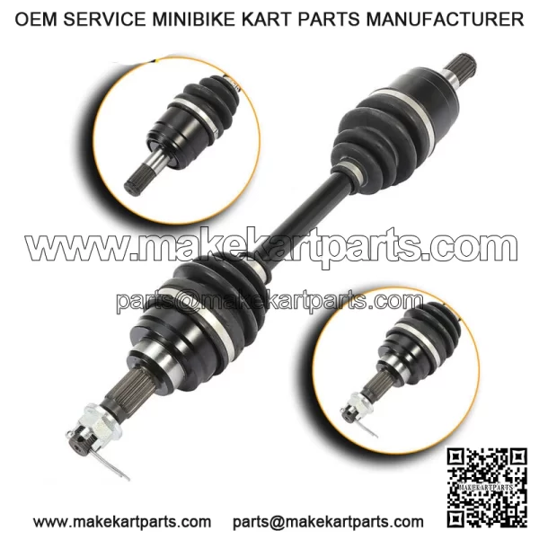 For 2000-2005 Honda Rancher 350 TRX350FE Front Left Right CV Axle Shaft 1Pcs (For: Honda)