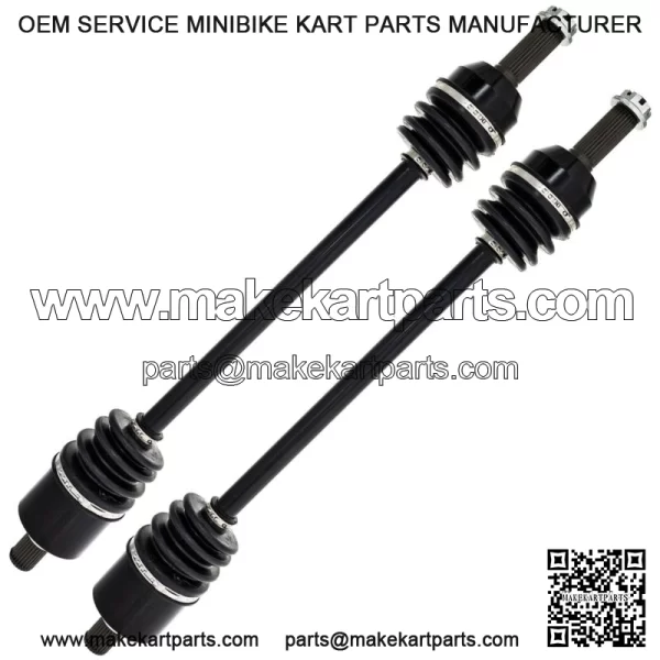 Rear CV Axle Half Drive Shaft for Arctic Cat Wildcat X 4X 1000 UTV 2 Pack