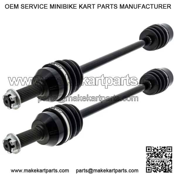Rear CV Axle Half Drive Shaft for Arctic Cat Wildcat X 4X 1000 UTV 2 Pack - Image 2