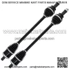Front CV Axle Half Drive Shaft for Polaris Ranger XP 1000 1334162 2 Pack