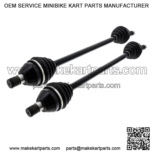 CV Axle Kit For Can-Am Maverick X3 R Turbo 705401830 705502362 Front Rear - Image 2