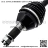 CV Axle Kit For Can-Am Maverick X3 R Turbo 705401830 705502362 Front Rear - Image 4