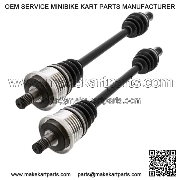 Complete F&R CV Axle Driveshaft Assembly Set for Can-Am Maverick 1000 - Image 2
