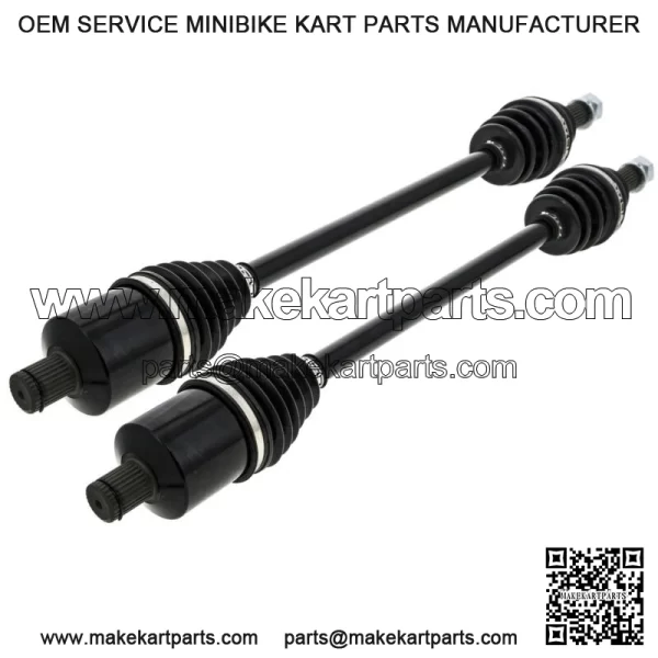 Front Rear CV Axle Kit for Polaris RZR XP 1000 4 Sport 1334491 1334490 - Image 3