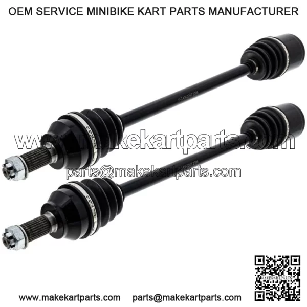 Front Rear CV Axle Kit For Polaris General XP 1000 DLX 1334269 1334268 - Image 3
