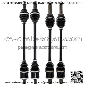 Front Rear CV Axle Kit for Polaris Ranger XP 1000 EPS 1334162 1334161