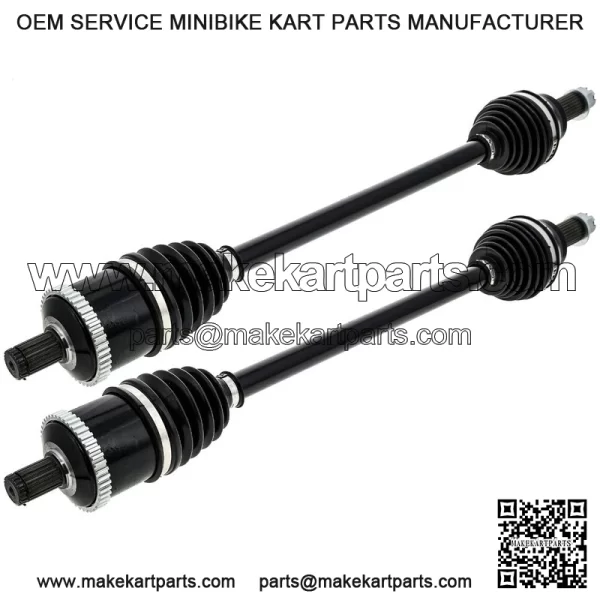 Front Rear CV Axle Kit for Polaris Ranger XP 1000 EPS 1334162 1334161 - Image 2