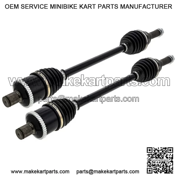 Front Rear CV Axle Kit for Polaris Ranger XP 1000 EPS 1334162 1334161 - Image 5
