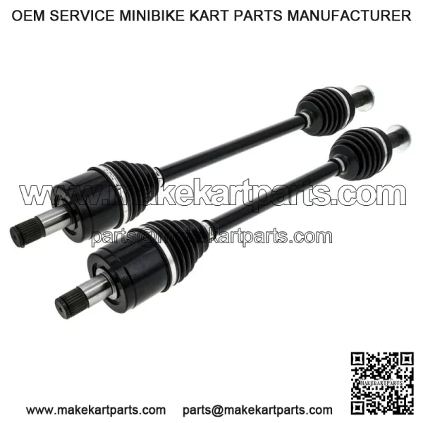 Front Rear CV Axle Kit For Honda Pioneer 1000 42250-HL4-A01 42350-HL4-A01 - Image 2