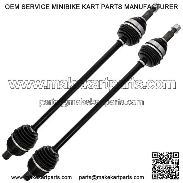 Front CV Axle Half Drive Shaft for Polaris RZR Pro R 4 1337064 UTV 2 Pack