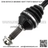 Complete Front & Rear CV Axle Driveshaft Assembly Kit for Kawasaki Teryx 750 - Image 5