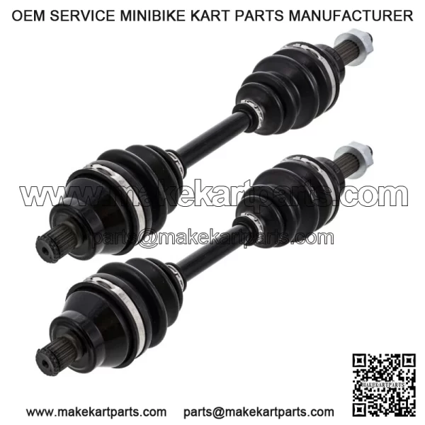 Front Rear Left Right Axle Kit for Polaris Sportsman 1332340 1332341 - Image 2