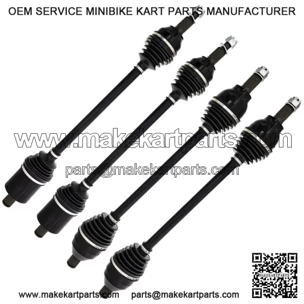 CV Axle Kit For Polaris RZR Pro XP 4 1334389 2208421 133438 Front Rear