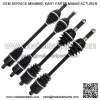 Front Rear CV Axle Kit for Polaris Ranger 570 Crew 1336966 1334361