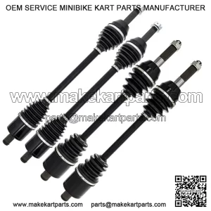 Front Rear CV Axle Kit for Polaris Ranger 570 Crew 1336966 1334361