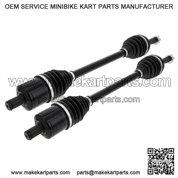 Front Rear CV Axle Kit for Polaris Ranger 570 Crew 1336966 1334361 - Image 2