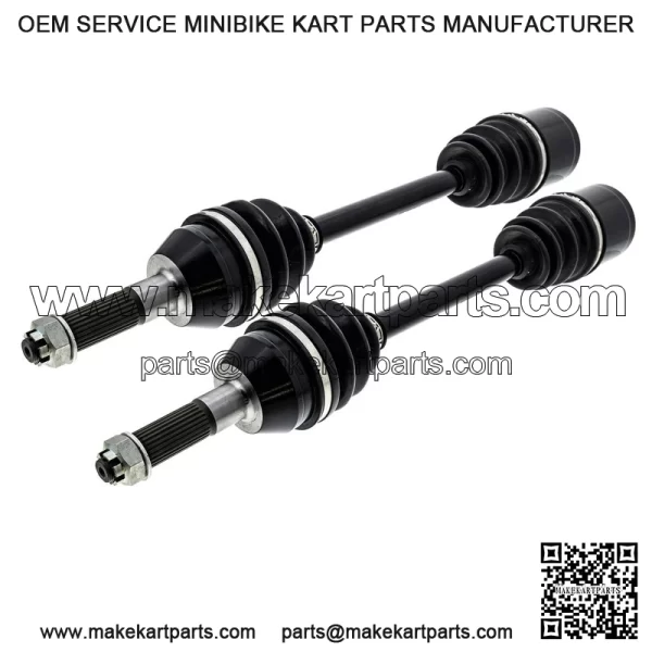 Front Rear CV Axle Kit for Polaris Ranger 570 Crew 1336966 1334361 - Image 3