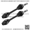 Front & Rear Left Right Axle Kit for Polaris Sportsman 335 400 500 - Image 3