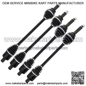Front Rear CV Axle Kit for Polaris 2022 Ranger 1000 EPS 1337241 1337121