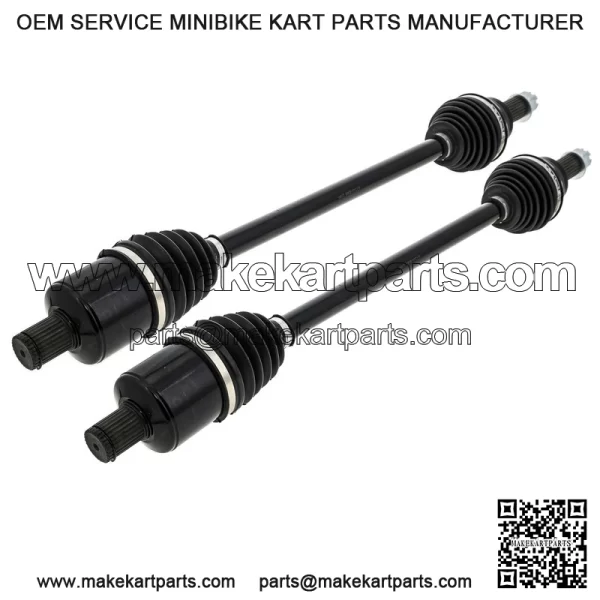 Front Rear CV Axle Kit for Polaris 2022 Ranger 1000 EPS 1337241 1337121 - Image 2