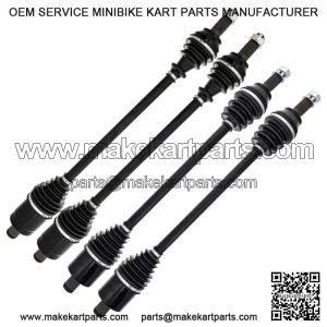 Front Rear CV Axle Kit for Polaris RZR XP 1000 High Lifter 1333434 1334490