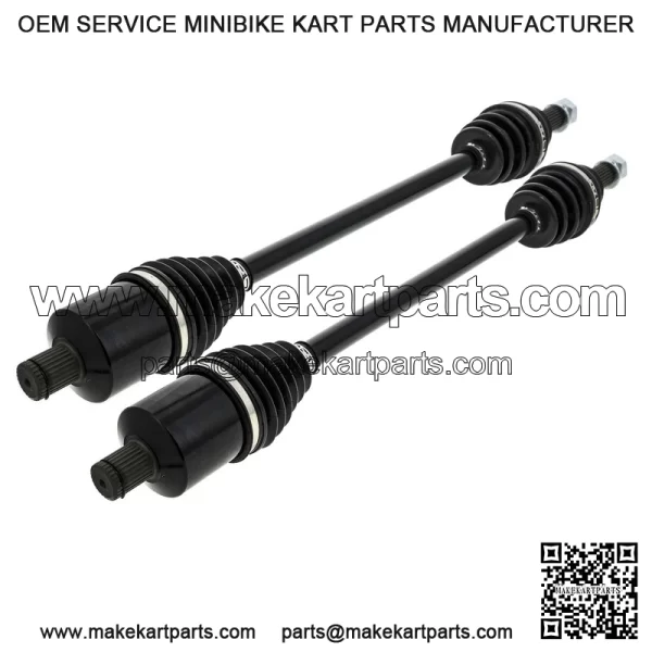 Front Rear CV Axle Kit for Polaris RZR XP 1000 High Lifter 1333434 1334490 - Image 3