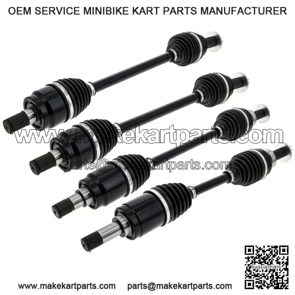 Front Rear CV Axle Kit for Honda 2017-2021 Pioneer 500 44220-HL5-A01 - Image 2