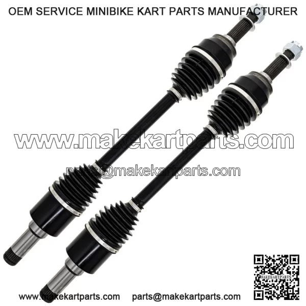 Rear CV Axle Half Drive Shaft for John Deere XUV560E Gator AUC12047 2 Pack