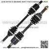 Front CV Axle Kit For Suzuki King Quad 400 LTA400F 54902-27H01 54901-27H01
