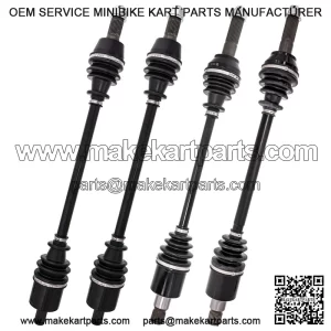 Complete F&R CV Axle Driveshaft Assembly Kit for Polaris RZR 4 RZR S 800