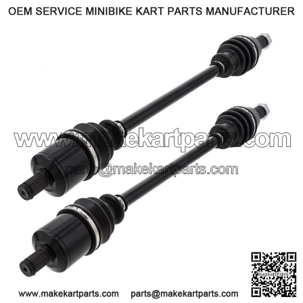 Complete F&R CV Axle Driveshaft Assembly Kit for Polaris RZR 4 RZR S 800 - Image 2
