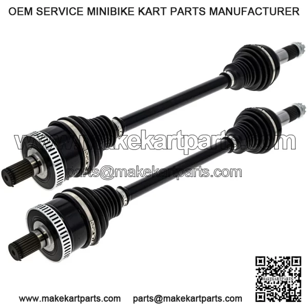 Rear CV Axle Half Drive Shaft for Can-Am Maverick Sport Max 1000R 2 Pack - Image 2