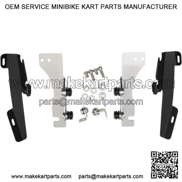 Trigger-Lock Mount Kit for Batwing Fairing 00-20 Suzuki C50 Boulevard